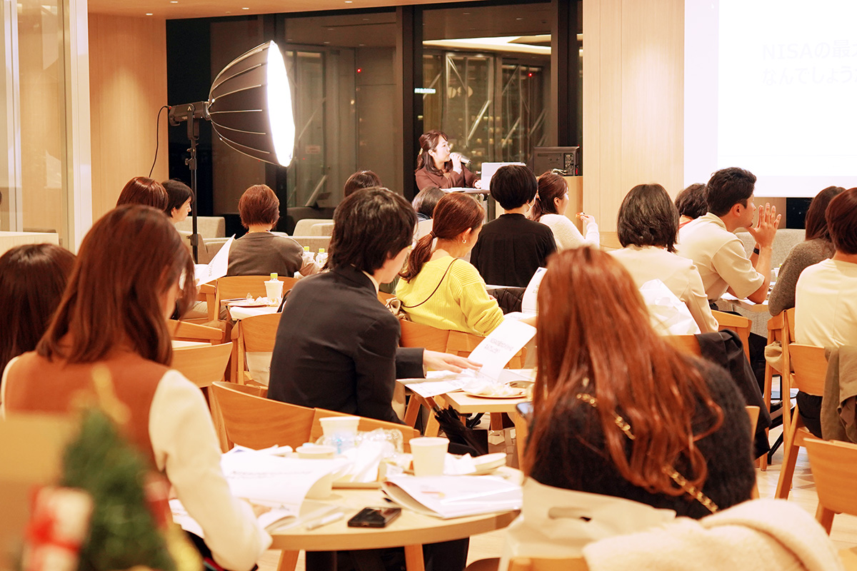 まだ間に合う!新しいNISAの勉強会(後半)の様子 まだ間に合う!新しいNISAの勉強会(後半)の様子